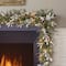 6ft. Pre-Lit Decorated Artificial Christmas Swag, Clear Incandescent Lights